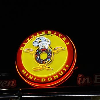 BittieBitez Mini-Donuts - Food truck signage - Donuts Near Me BittieBitez Mini-Donuts - Food truck signage - Donuts Near Me