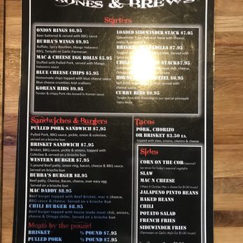 Bubba’s Bones & Brews - Gastropubs Near Me - Cathedral City, California