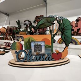 A perfect place to build a personalized gift for family and friends!