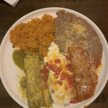 Casa Tequila’s  - Mexican Flag Enchiladas - Bars Near Me - Evergreen, Colorado