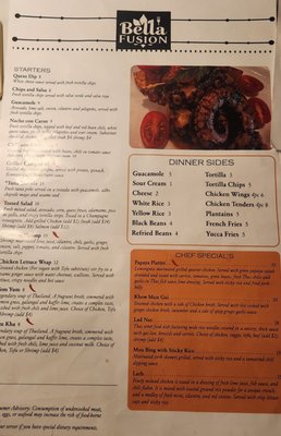 Menu photo 7 Bella Fusion Restaurant Charlotte, NC Menu photo 7 Bella Fusion Restaurant Charlotte, NC