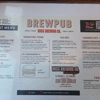 Huss Brewing - Downtown PHX Brewpub + TO GO - Food menu - Breweries Near Me - Phoenix, Arizona Huss Brewing - Downtown PHX Brewpub + TO GO - Food menu - Breweries Near Me - Phoenix, Arizona