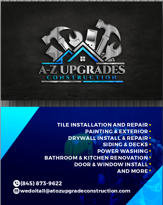 Slide of A To Z Upgrades Construction
