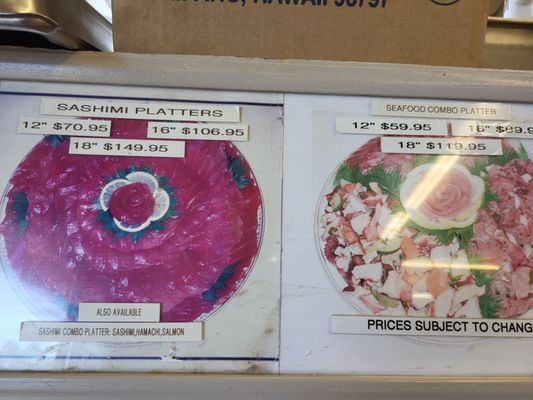 Menu photo 1 Takamiya Market Wailuku, HI