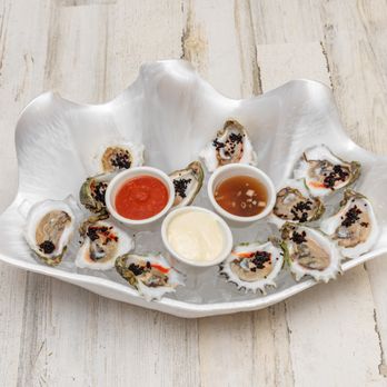 Myrtos BYOB - Ionian Oysters with black caviar - Greek Near Me - Downingtown, Pennsylvania Myrtos BYOB - Ionian Oysters with black caviar - Greek Near Me - Downingtown, Pennsylvania