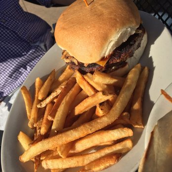 Old Texas Brewing - BBQ Burger. Good burger, the bun was a little thick though. The French fries have a great seasoning. - Breweries Near Me - Burleson, Texas Old Texas Brewing - BBQ Burger. Good burger, the bun was a little thick though. The French fries have a great seasoning. - Breweries Near Me - Burleson, Texas