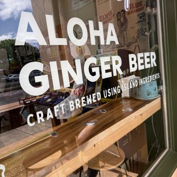 Aloha Ginger Beer - Flight tasting of different flavors of ginger beer - Beverage Store Near Me - Lihue, Hawaii