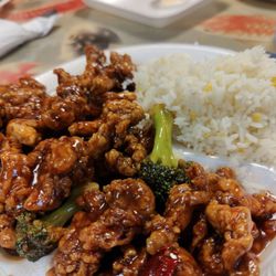 Everspring Chinese Buffet - Kwan den beef & Rice
