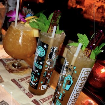 False Idol - Alkali's rum barrel and 2 zombies - Cocktail Bars Near Me - San Diego, California