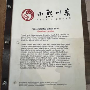 Mala Sichuan Bistro - Explanation - Szechuan Near Me - Houston, Texas Mala Sichuan Bistro - Explanation - Szechuan Near Me - Houston, Texas