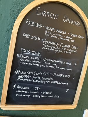 Menu photo 5 Vessel Coffee Collaborative Cleveland, OH
