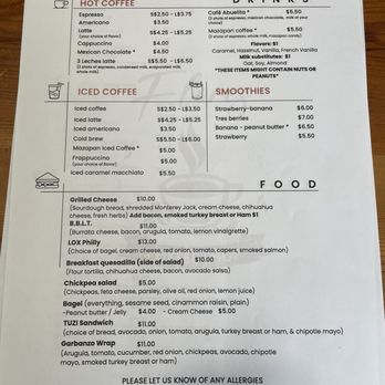 Flores Coffee Shop - Menu - Coffee & Tea Near Me - Philadelphia, Pennsylvania