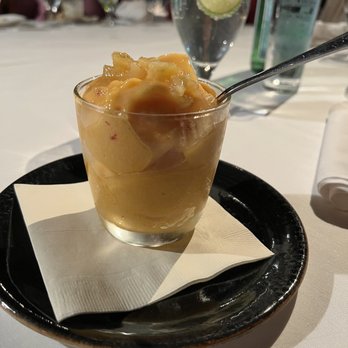 Canoe - Spicy Papaya Sorbet - New American Near Me - Atlanta, Georgia