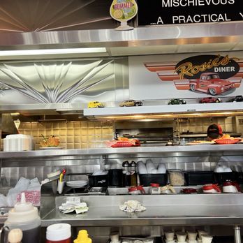 Rosie's Diner - Counter area - Diners Near Me - Monument, Colorado