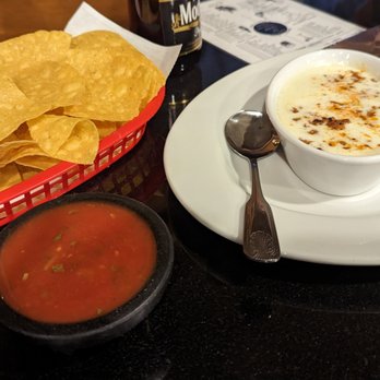 Paradise Ranch Tequila Bar And Grill - Chips-n-salsa plus queso fundido - Latin American Near Me - Valley View, Ohio