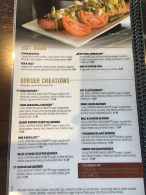 Menu photo 6 Black Rock Bar & Grill Portage, MI