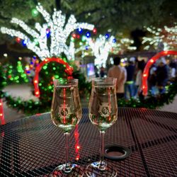 Messina Hof Grapevine Winery - Orange Muscat Mistella on the patio