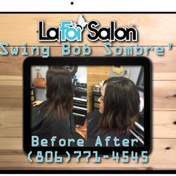 La Foi Salon - Check Out This Beautiful Swing Bob Sombre'!!! Now Say That 5 Times Fast!!! (806) 771-4545 www.lafoisalon.com