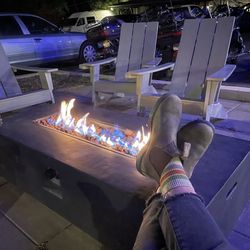 Adventure Inn Durango - Outdoor fireplace