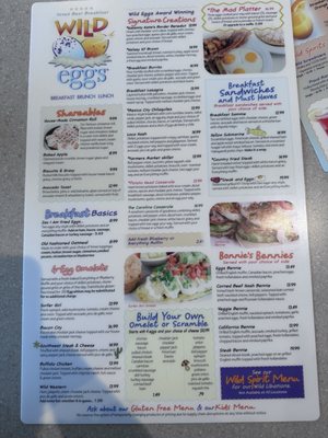 Menu photo 1 Wild Eggs Fishers, IN