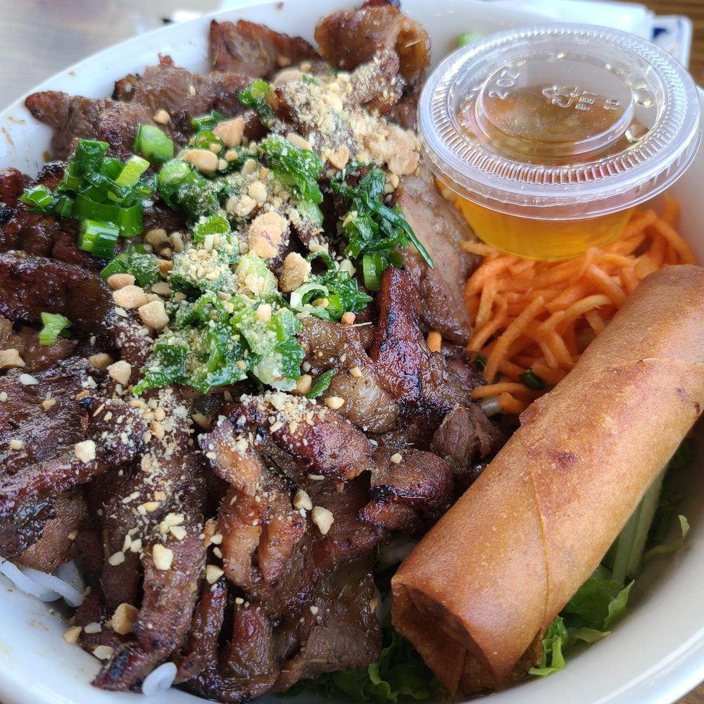 Corner 99 - Vermicelli with pork - Vietnamese Near Me - Katy, Texas Corner 99 - Vermicelli with pork - Vietnamese Near Me - Katy, Texas