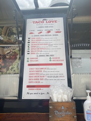 Menu photo 4 Taco Love Mobile Catering San Diego, CA Menu photo 4 Taco Love Mobile Catering San Diego, CA