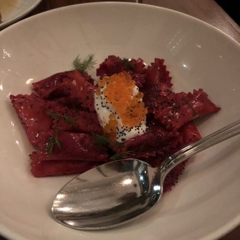 Daisies - Beet agnolotti - Pasta Shops Near Me - Chicago, Illinois Daisies - Beet agnolotti - Pasta Shops Near Me - Chicago, Illinois