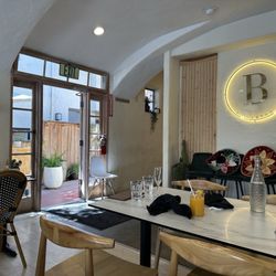El Bistro By The Sea - Inside leading to outdoor seating
