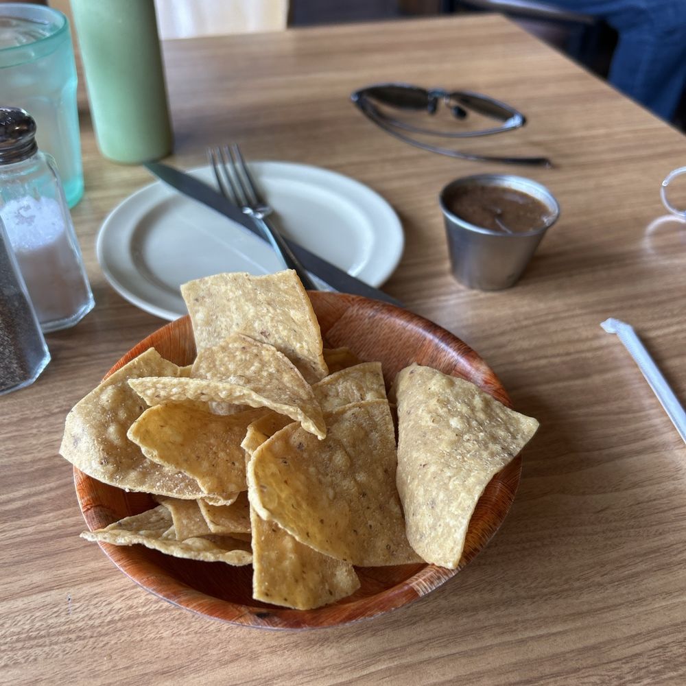 Small chips and salsa. $3 Small chips and salsa. $3