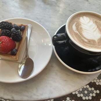 Tatte Bakery & Cafe | Georgetown - Fruit box and mocha - Bakeries Near Me - Washington, DC, District of Columbia
