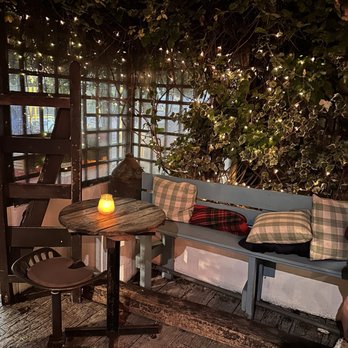 The Shed - The patio was empty but magic. I would book this on a warmer night - British Near Me - London, XGL The Shed - The patio was empty but magic. I would book this on a warmer night - British Near Me - London, XGL
