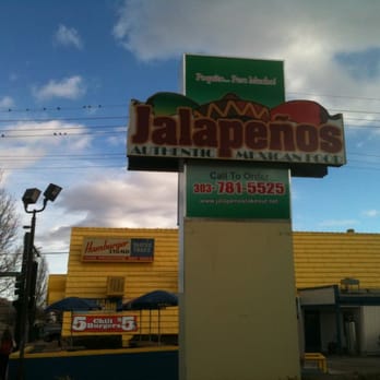 Jalapeños Restaurant - Jalapenos' sign - Mexican Near Me - Englewood, Colorado Jalapeños Restaurant - Jalapenos' sign - Mexican Near Me - Englewood, Colorado