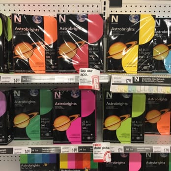 Office Depot - Astrobrights heavy colored paper - Office Equipment Near Me - Culver City, California