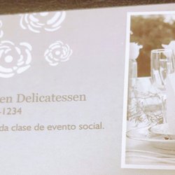 East Village Green Deli - card (with Spanish)