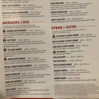 Black Angus Steakhouse - Menu - Steakhouses Near Me - Brentwood, California