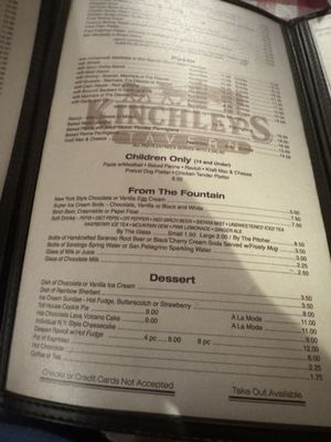 Menu photo 7 Kinchley's Tavern Ramsey, NJ