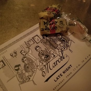 Marcel - Love that they hand out classic retro candies! - Steakhouses Near Me - Atlanta, Georgia
