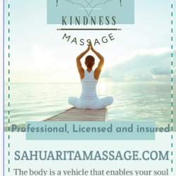 Kindness Therapeutic Massage - Website information
Phone number, texting will be the best option to contact.
