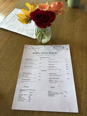 Menu photo 1 Handy Creek Bakery Wheeler, OR Menu photo 1 Handy Creek Bakery Wheeler, OR