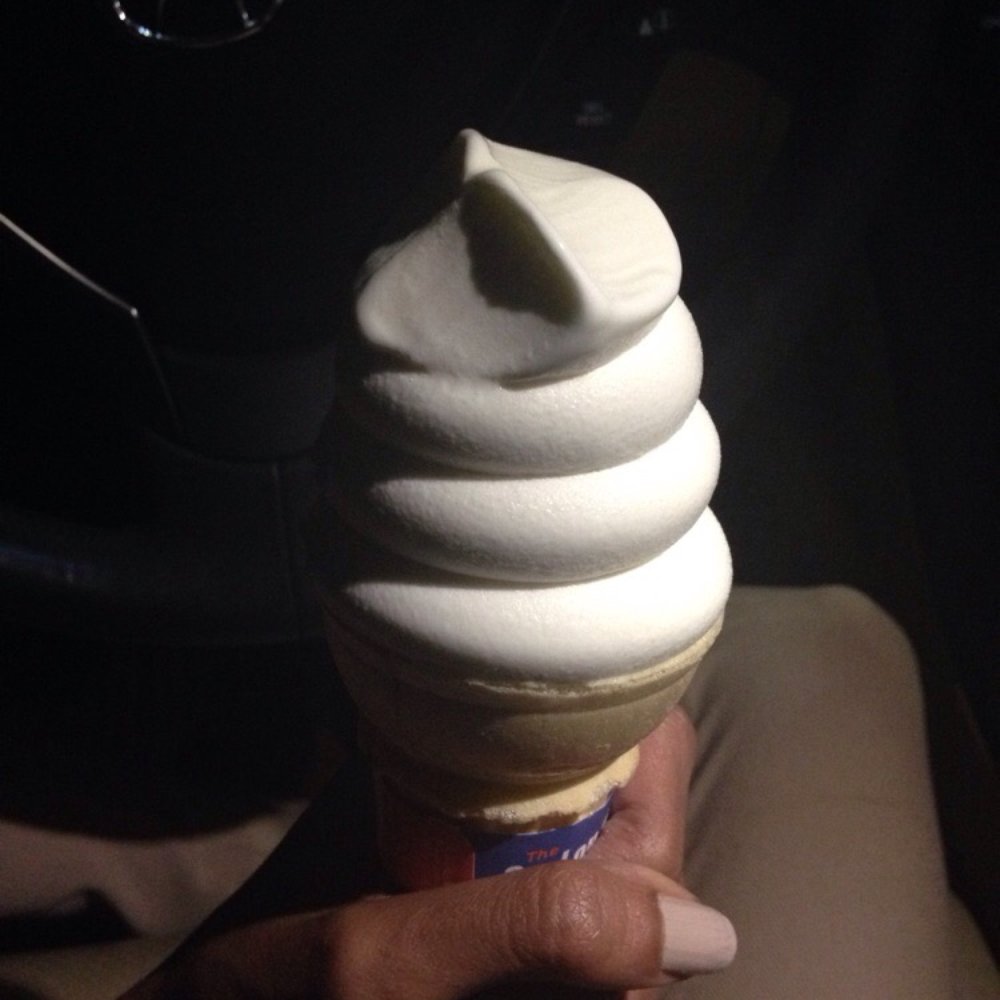Ice cream is so creamy & does not taste watery like other ice creams. Tastes good!