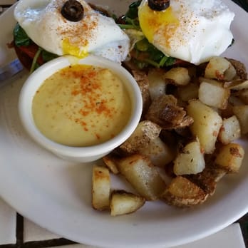 Coffee Pub - Eggs Benedict $9.75. Waitress suggested getting the hollandaise on the side. We now know why. 1/5 - Breakfast & Brunch Near Me - Las Vegas, Nevada Coffee Pub - Eggs Benedict $9.75. Waitress suggested getting the hollandaise on the side. We now know why. 1/5 - Breakfast & Brunch Near Me - Las Vegas, Nevada