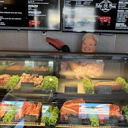 Willcox Meat Packing House - Fresh meat counter