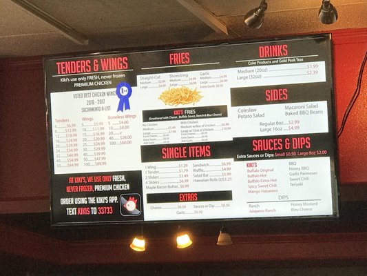 Menu photo 4 Kiki's Chicken Place Rocklin, CA