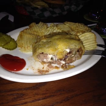 Silver Star Saloon & Grill - Bun-less Wild Bill Hickock. Jalepeño, Cream Cheese, Beef, battered & fried. Awesome. - Burgers Near Me - Wabasha, Minnesota