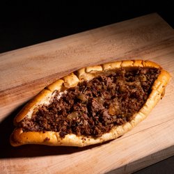 Jawny's LA Philly: Seatk, Mayo, steak, mushrooms, onion, bell pepper and cheese.