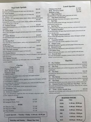 Menu photo 3 Thai Tanic Cuisine Meriden, CT Menu photo 3 Thai Tanic Cuisine Meriden, CT