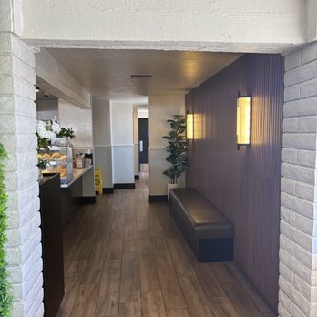 The Waffle Place - Restroom waiting area - Breakfast & Brunch Near Me - Fresno, California The Waffle Place - Restroom waiting area - Breakfast & Brunch Near Me - Fresno, California