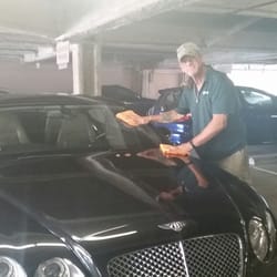 Schneider’s Geo Detailing - Check out this Bentley the owner in the shop working.