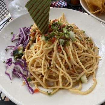 Cafe Karibo - Spicy Thai Noodles Salad - Seafood Near Me - Fernandina Beach, Florida Cafe Karibo - Spicy Thai Noodles Salad - Seafood Near Me - Fernandina Beach, Florida