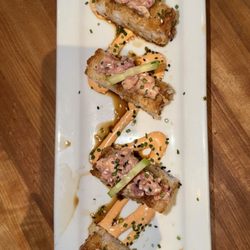 The White Chocolate Grill - Crispy Rice with Ahi Tuna